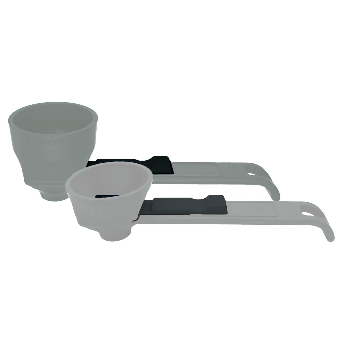 Slide Scoop spice dispense for spill-free cooking prep.