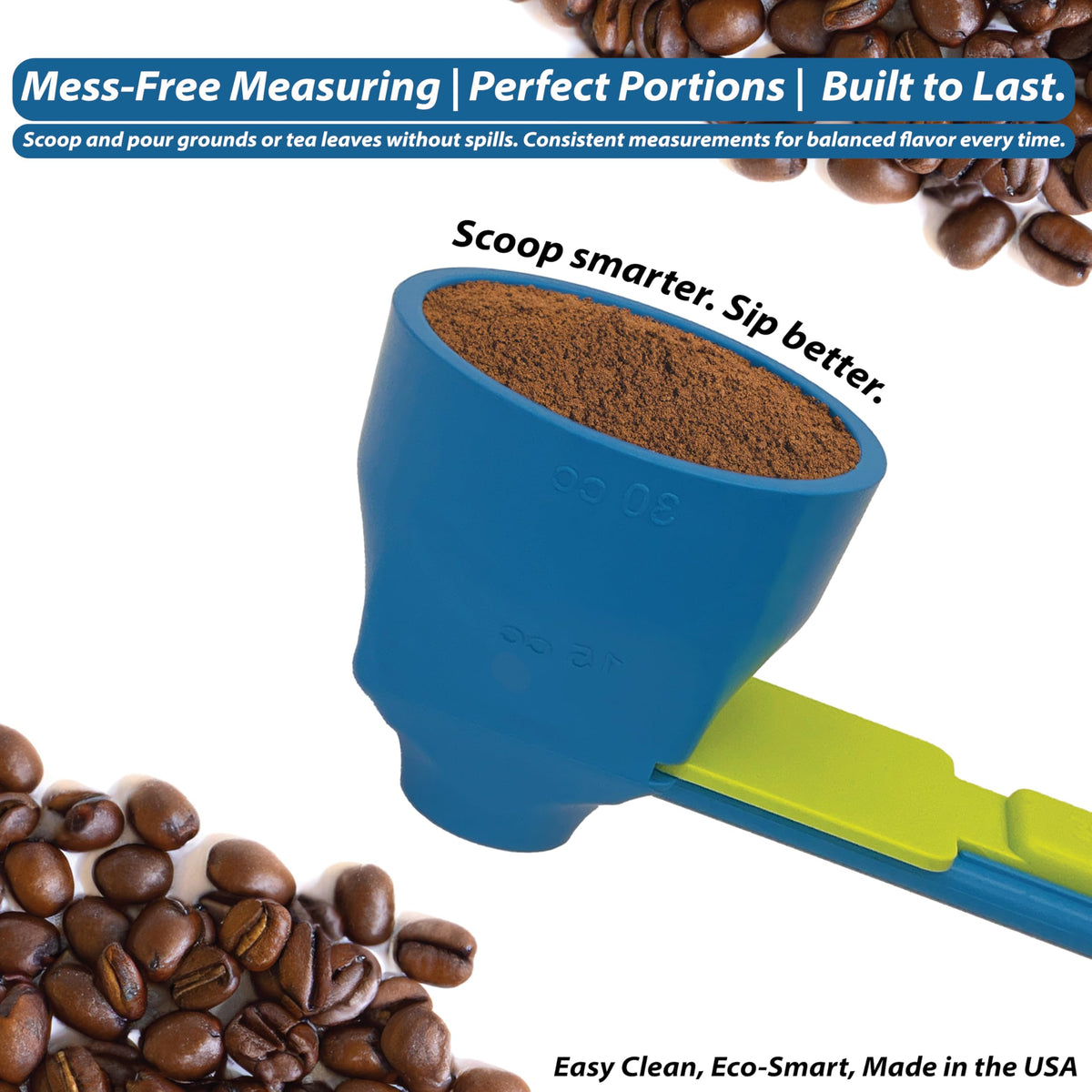 Slide Scoop made in the USA offers reliable kitchen accessory