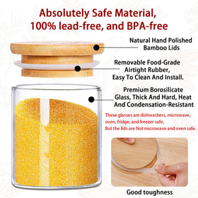 SLifeJars wide opening design for easy scooping and cleaning