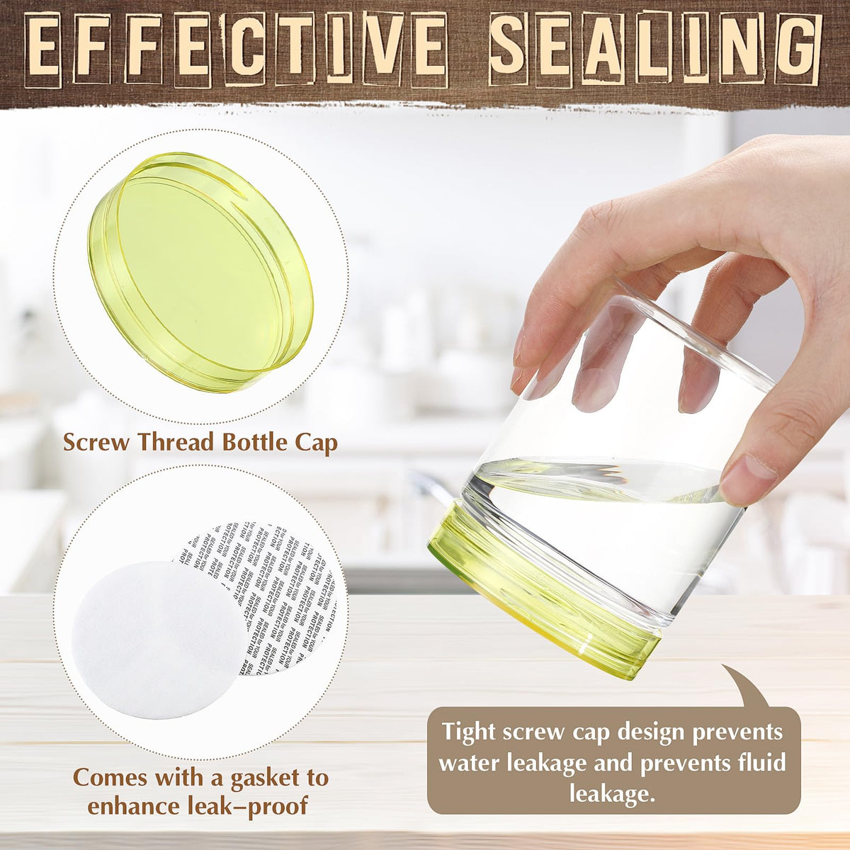 Sliner leakproof lids keep contents secure and spill-free.