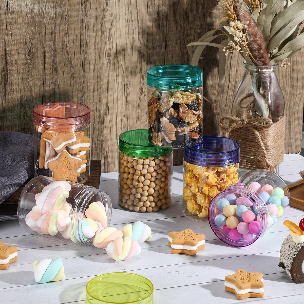 Sliner reusable jars ideal for DIY creams and spices.