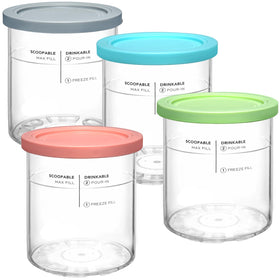 SLLFLY Creami Deluxe pint container for easy frozen dessert prep