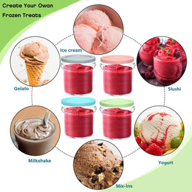 SLLFLY four-pack pints ready for multi-flavor frozen treats.