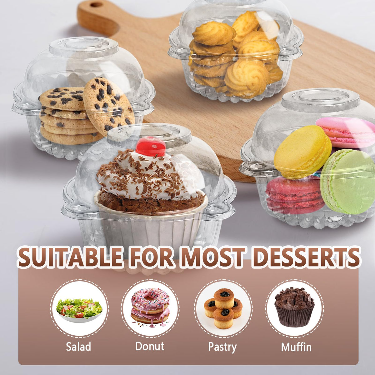 Slomg packaging ideal for weddings and catering events