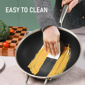 SLOTTET glass lid with steam lets you monitor progress easily.