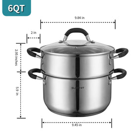 Slottet dishwasher-safe and oven-safe up to 500F for versatile cooking.