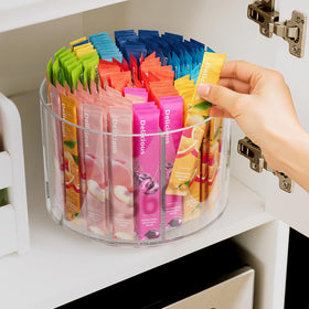 Slow Slog Divided Drink Packet Organizer four compartments keep packets sorted.