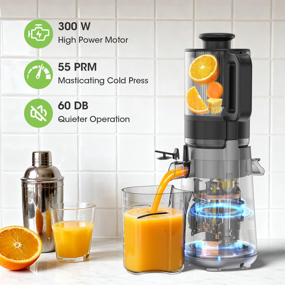SmallHOO BPA-free design ensures safe juice contact materials