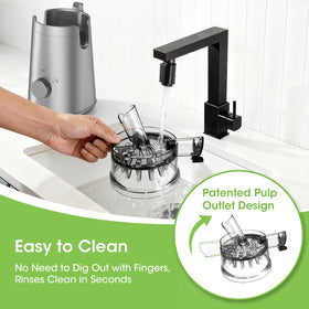 SmallHOO cleaning brush included for fast maintenance