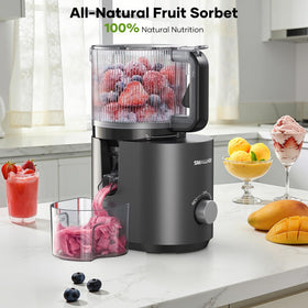 Smallhoo Sliver 3-in-1 juicer easy-clean dishwasher-safe parts.