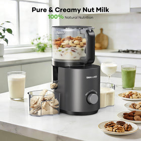 Smallhoo Sliver 3-in-1 juicer natural sorbet texture close-up.
