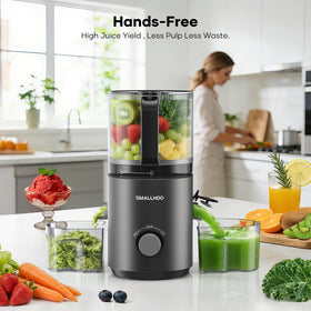Smallhoo Sliver 3-in-1 juicer creates smooth nut milk.