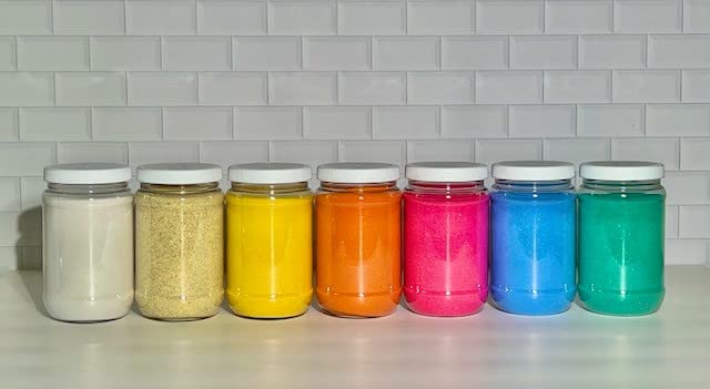 SMART SOLUTIONS clear plastic jar filled with dry goods for easy visibility.