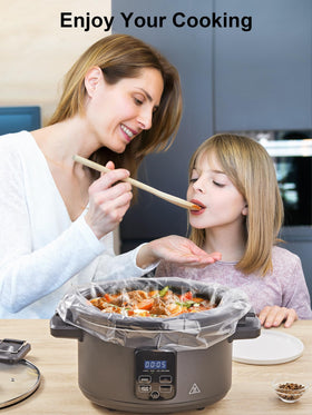 SMARTAKE double-liner-use helps prevent leaks during busy meal prep