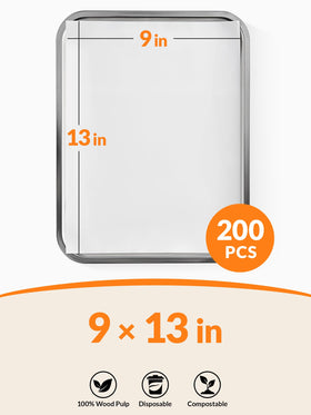 SMARTAKE 9x13-inch sheets protect the baking tray and simplify cleanup.