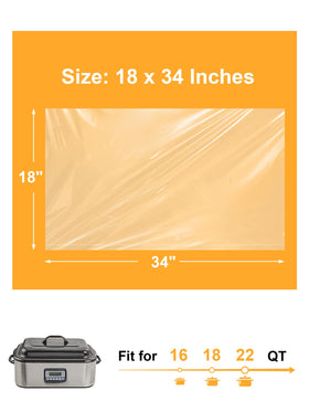Greaseproof and leakproof SMARTAKE liner protecting roaster after cooking