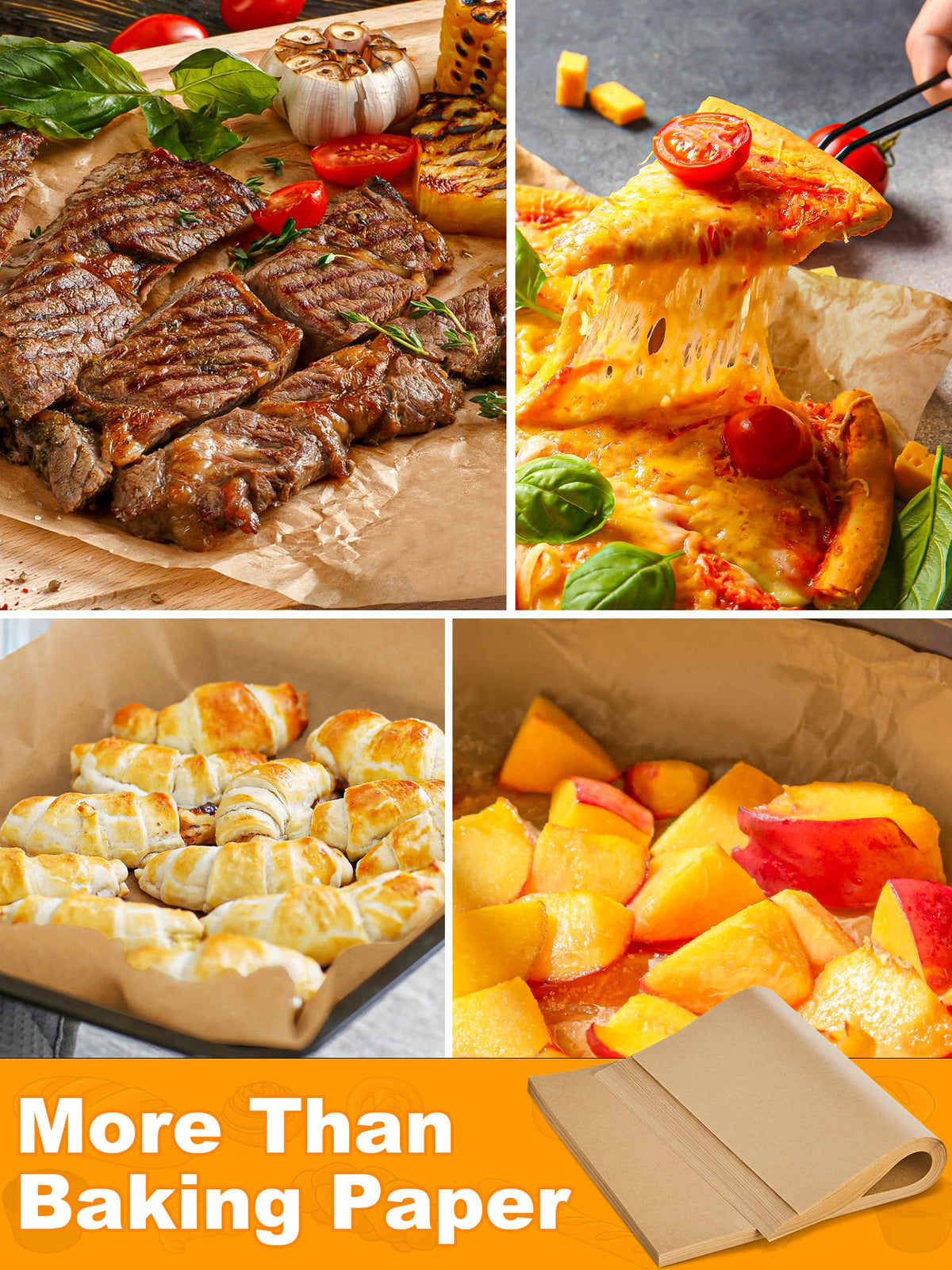 SMARTAKE multi-purpose sheets suitable for cookies, bread, and more.