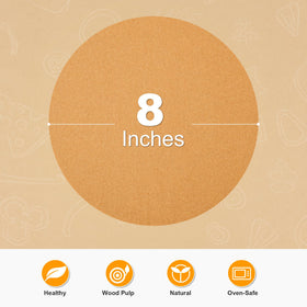 SMARTAKE food-grade unbleached parchment supports safe oven use.