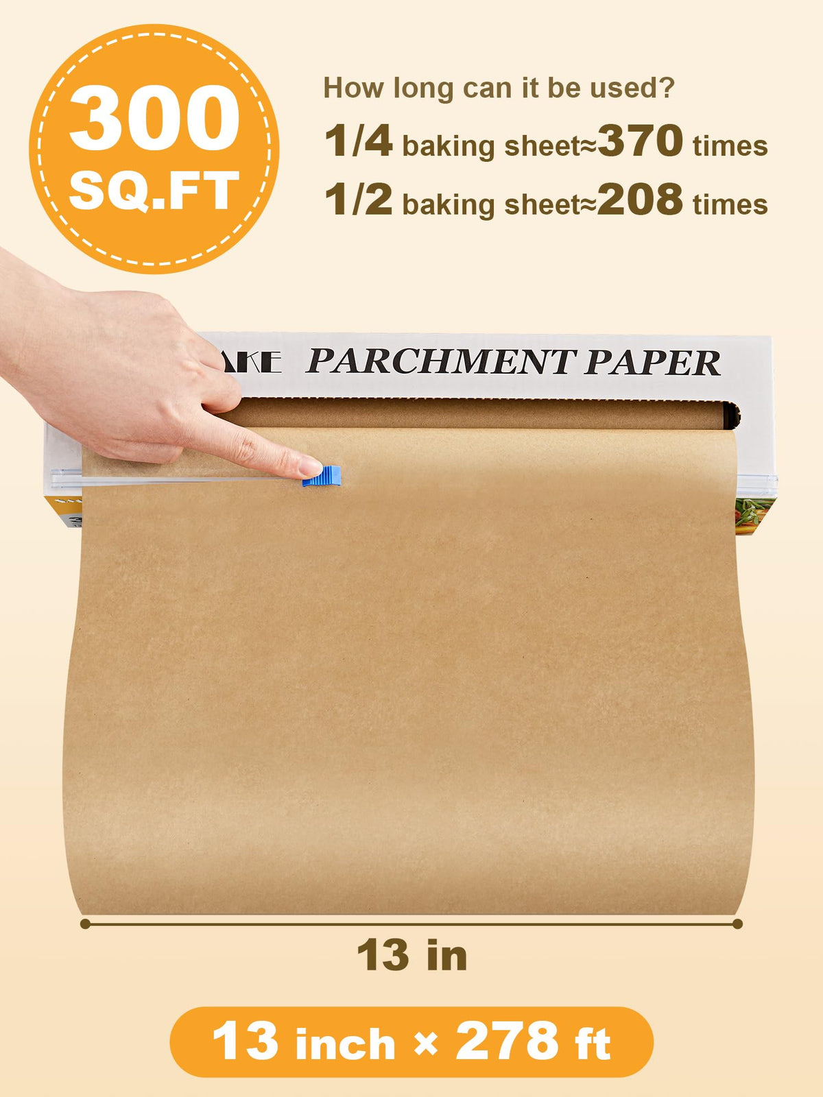 SMARTAKE greaseproof and leakproof sheet keeps trays tidy during cooking