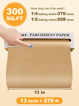 SMARTAKE greaseproof and leakproof sheet keeps trays tidy during cooking