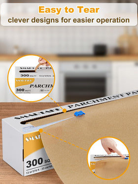 SMARTAKE versatile parchment for baking, steaming, freezing, and packing
