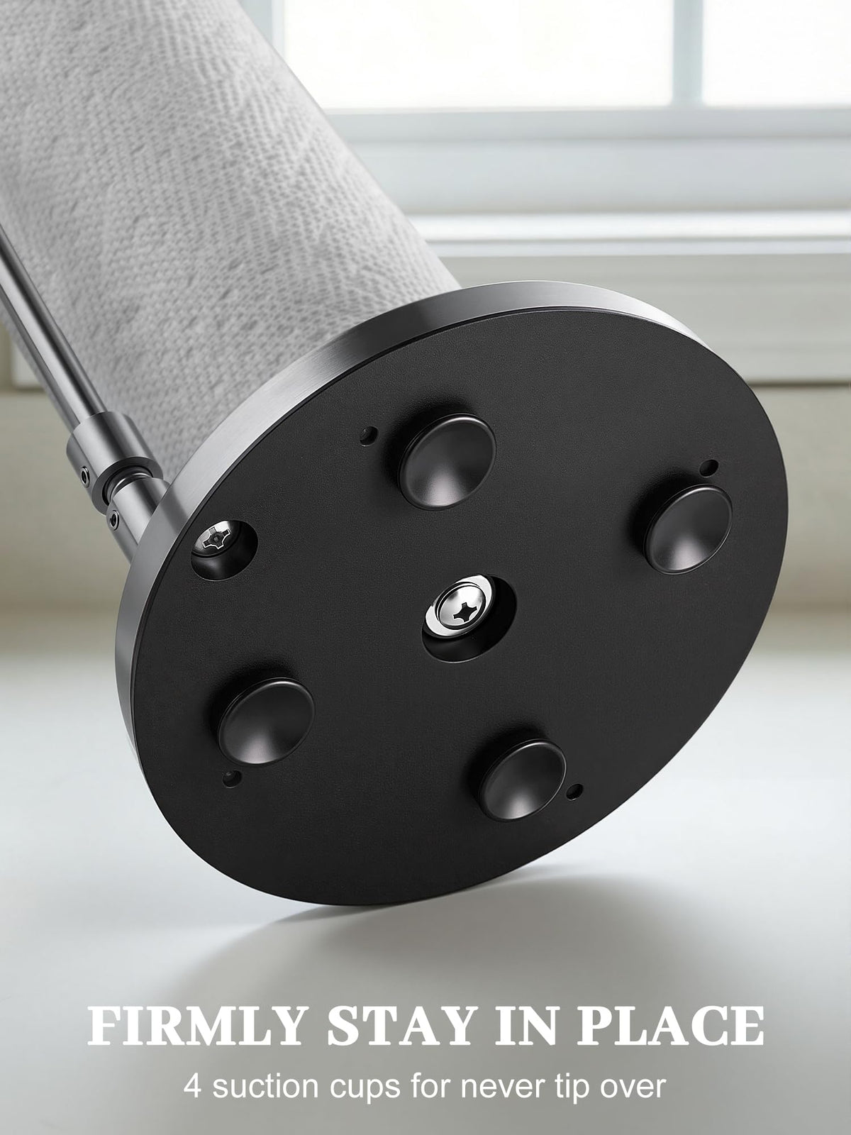 SMARTAKE removable top facilitates easy paper towel refills