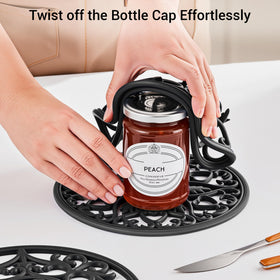 SMARTAKE non-slip surface keeps dishes steady on mat