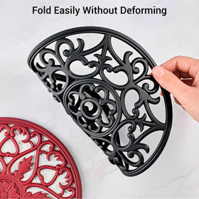 SMARTAKE silicone trivet mats counter top protector in kitchen
