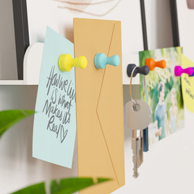 Smart&Cool colorful magnets ideal for kitchen, office, and classroom organization