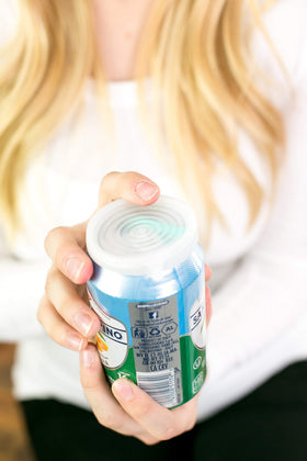 Smarter-Seal fits standard cans from small to large sizes