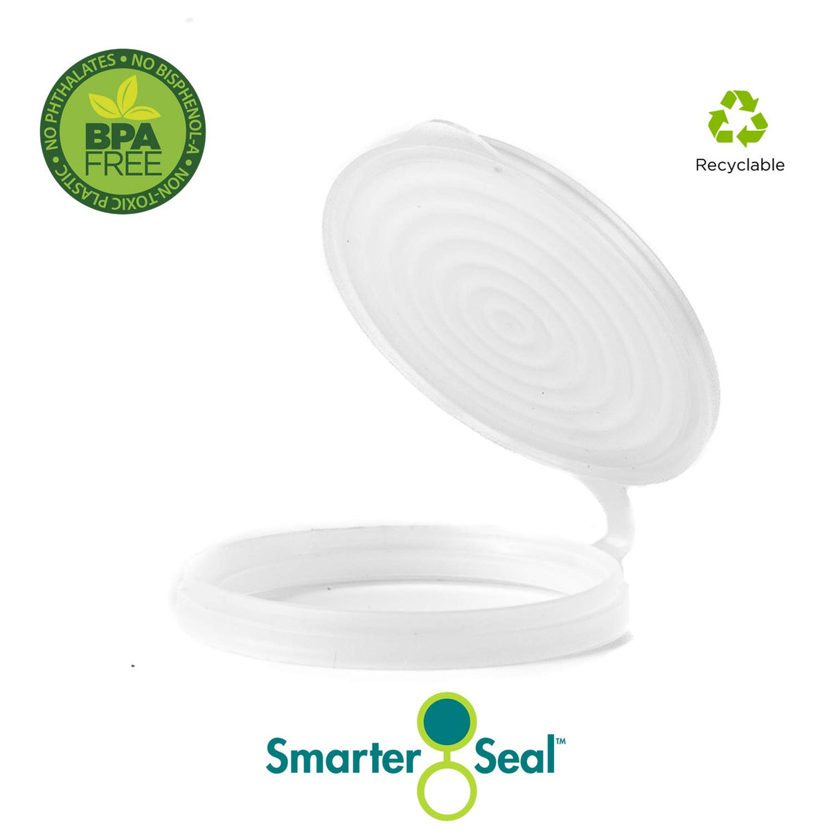 Smarter-Seal outdoor party setup with can lids for easy serving