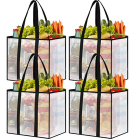 SmartTrends 4 Pack bags standing upright for easy loading and access