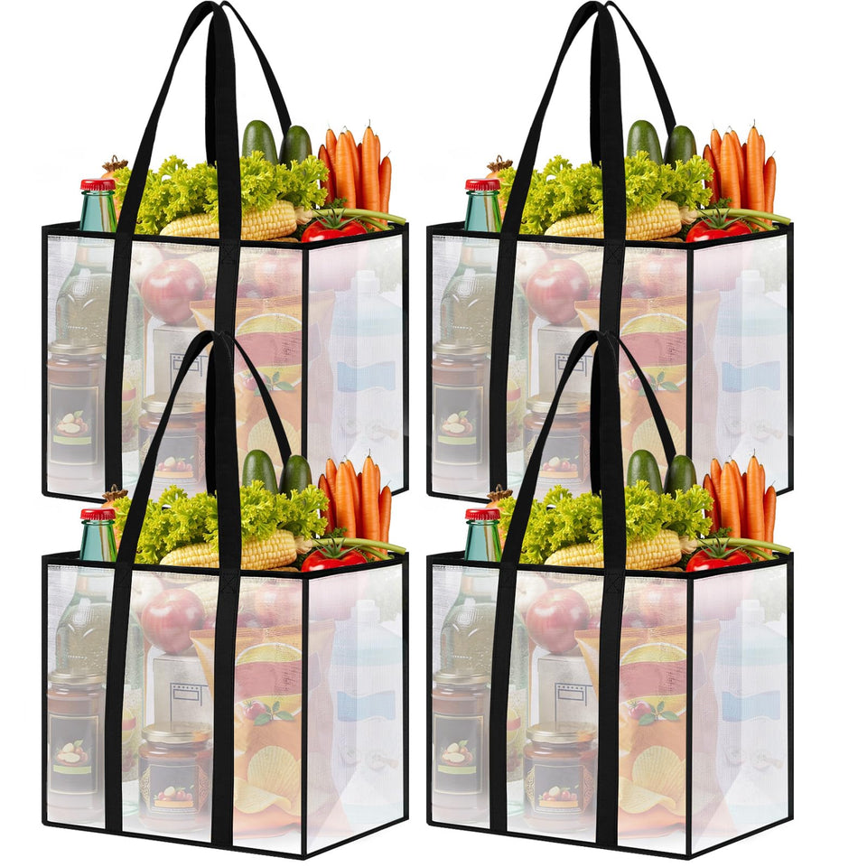 SmartTrends 4 Pack bags standing upright for easy loading and access