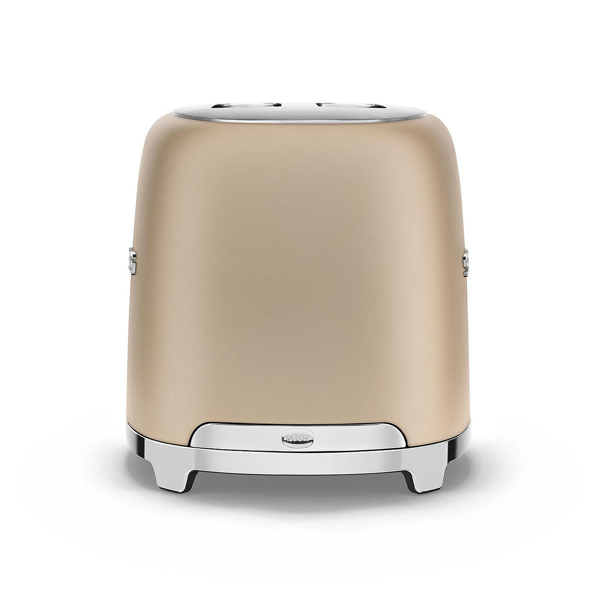 Smeg TSF01CHMUS removable crumb tray eases cleaning after busy mornings.