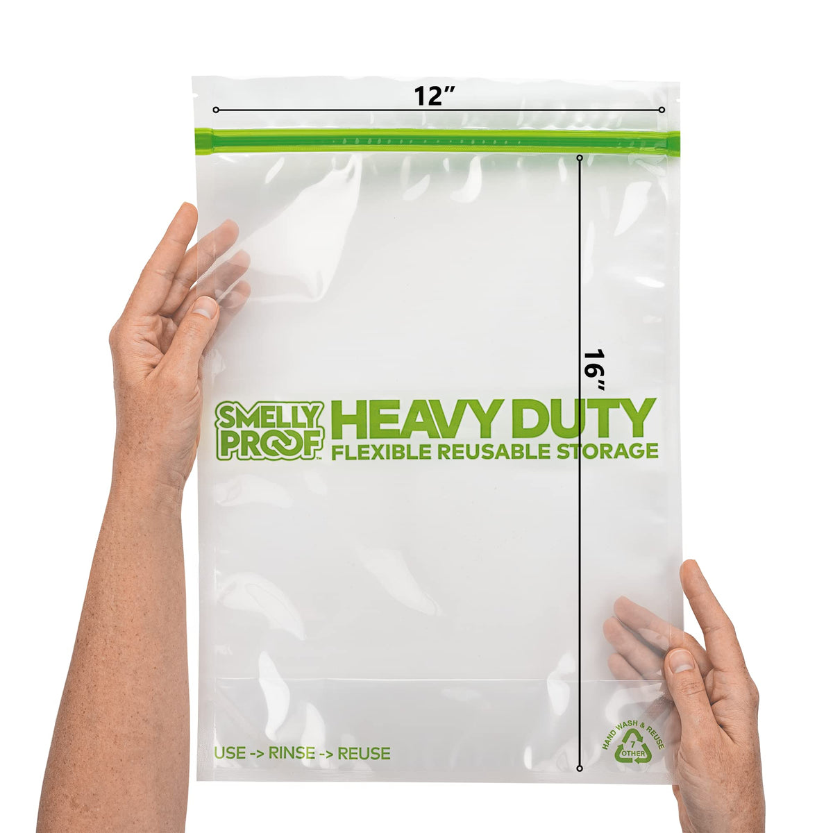 Smelly Proof Heavy Duty Bags 2-gallon freezer storage ideal for bulk freezing.