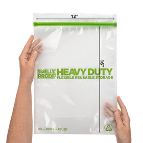 Smelly Proof Heavy Duty Bags 2-gallon freezer storage ideal for bulk freezing.