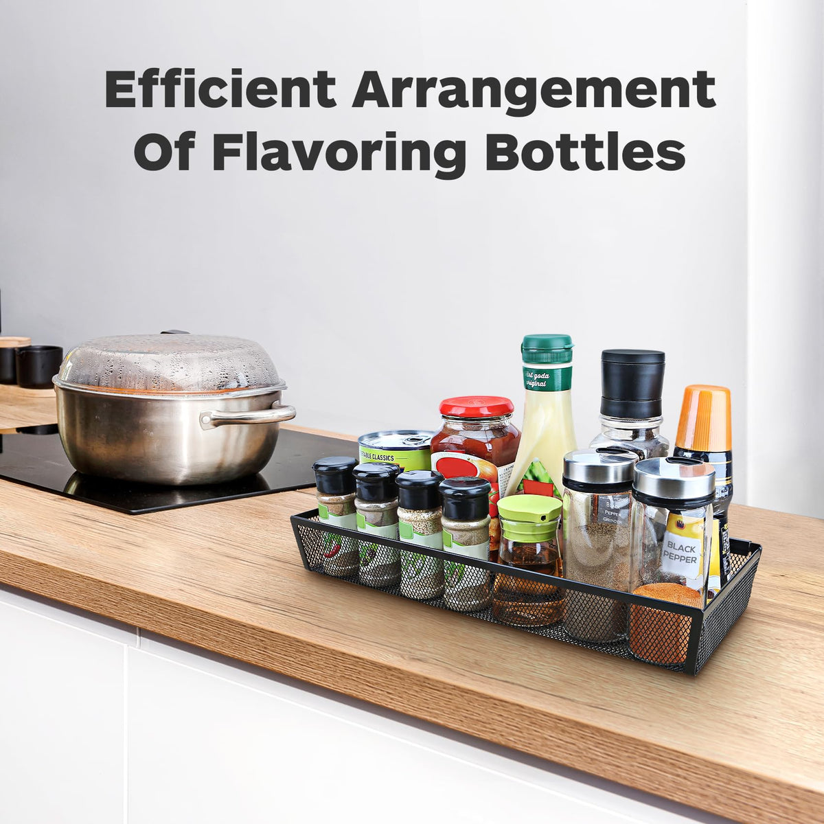 Smgmg versatile design fits kitchen, office, and pantry storage.