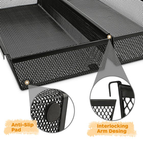 Smgmg kitchen drawer organizer with ample space for flatware and tools.