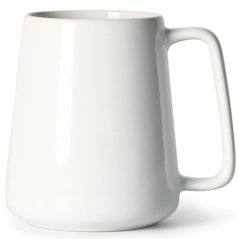 Smilatte 24oz mug size offers generous capacity for long coffee moments.