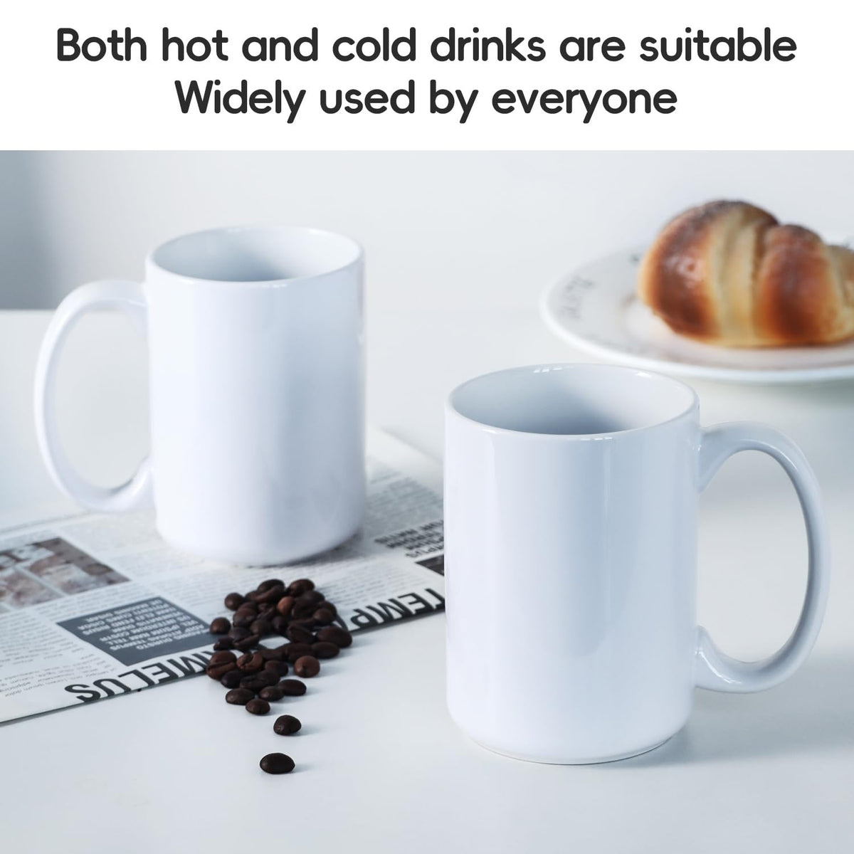 Smilatte close-up shows glossy porcelain finish and timeless design.