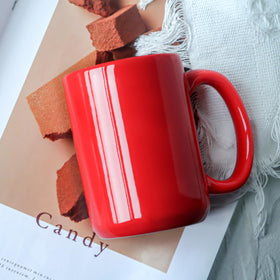 Smilatte mug with latte art, ready for cappuccino moments.