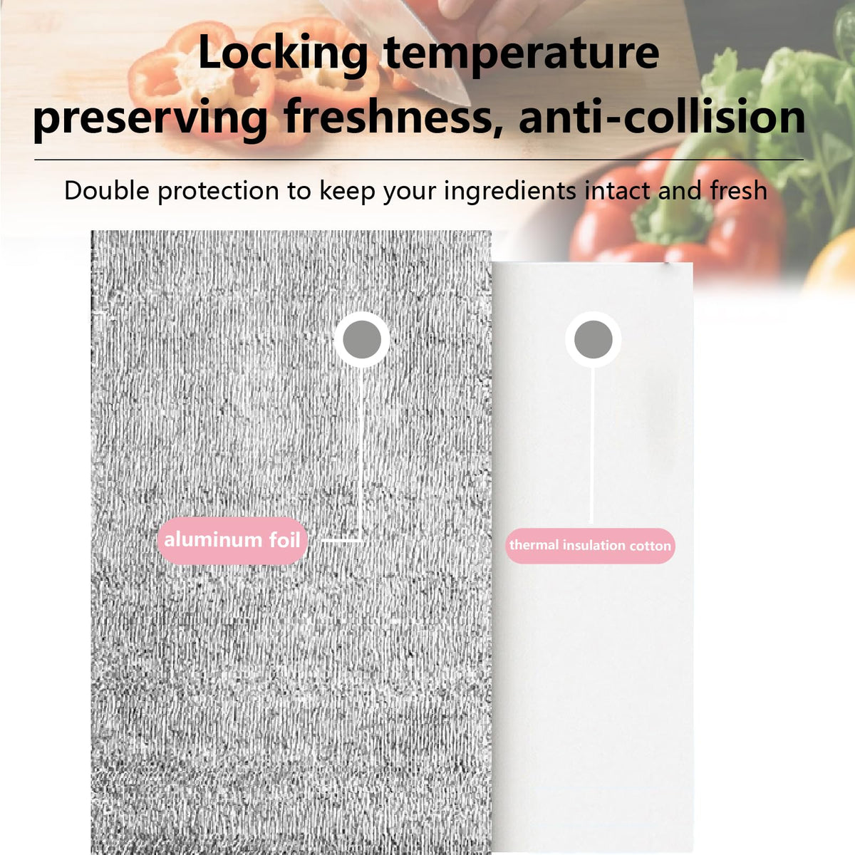 Smilco multipurpose insulation bag ideal for seafood, fruit, medicines and groceries.