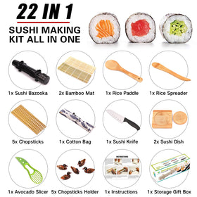 SmileTools sushi bazooka for uniform bites at home