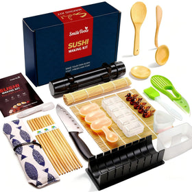 SmileTools Sushi Bazooka in action for easy roll formation