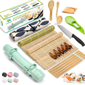 SmileTools sushi rolling mats provide authentic texture for easy at-home rolls
