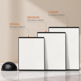 Smirly medium cutting board versatile for veggies and meat prep