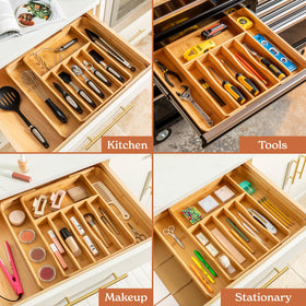 SMIRLY easy access design helps you reach utensils without rummaging.