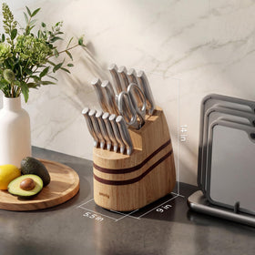 SMIRLY ergonomic non-slip handles ensure a secure grip while cutting