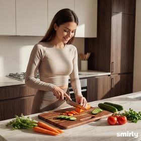 SMIRLY gift-ready cutting boards ideal for Thanksgiving or home cooks.