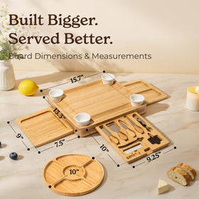 SMIRLY serving bowls and tools collection for dips, nuts, and toppings.